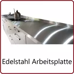Edelstahl Arbeitsplatten, Küchenarbeitsplatte Edelstahltisch
